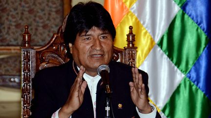 &nbsp; (Evo Morales, président de la Bolivie © Maxppp)