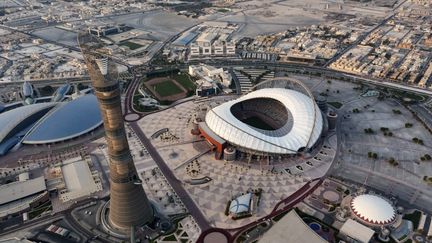 Une vue du stade Khalifa, à Doha (Qatar) le 22 novembre 2021 (- / QATAR'S SUPREME COMMITTEE FOR DE)