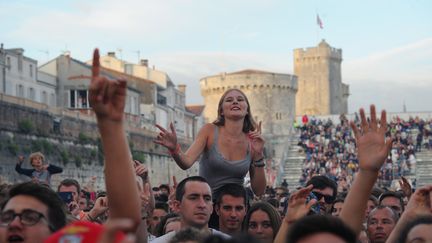 Le public des Francofolies de La Rochelle, le 13 juillet 2017.&nbsp; (XAVIER LEOTY / AFP)