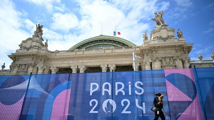 Le Grand Palais pendant les Jeux olympiques de Paris 2024. (KIRILL KUDRYAVTSEV / AFP)