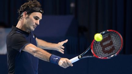 Roger Federer est en forme en fin de saison. (FABRICE COFFRINI / AFP)