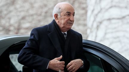 Le président algéren,&nbsp;Abdelmadjid Tebboune, le 19 janvier 2020 à Berlin en Allemagne. (HAYOUNG JEON / EPA)