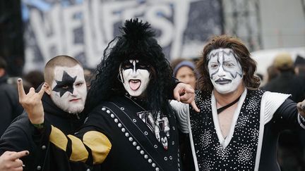 Des amateurs de hard rock au Hellfest 2013 à Clisson
 (Jean-Sébastien Evrard / AFP)