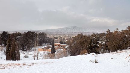 Les alentours de la ville d'Aïn Sefra en Algérie,&nbsp;le 21&nbsp;janvier 2017. (Geoff Robinson / SIPA)