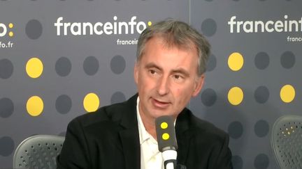 Vincent Drezet, secrétaire national du syndicat Solidaires Finances publiques. (FRANCEINFO / RADIOFRANCE)