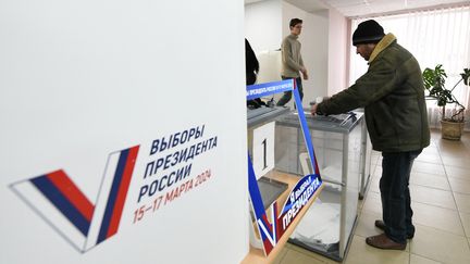 The Russian presidential election, of which Vladimir Putin is the big favorite, takes place from March 15 to 17, 2024. (STRINGER / AFP)