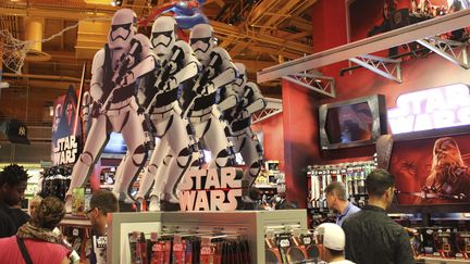 Les troupes de l'empire du merchandising débarquent.
 (Villar/EFE/Newscom/MaxPPP)