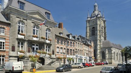 La Collégiale Saint-Nicolas d'Avesnes sur Helpe (Nord) en 2018. (SOBERKA RICHARD / HEMIS.FR / HEMIS.FR)