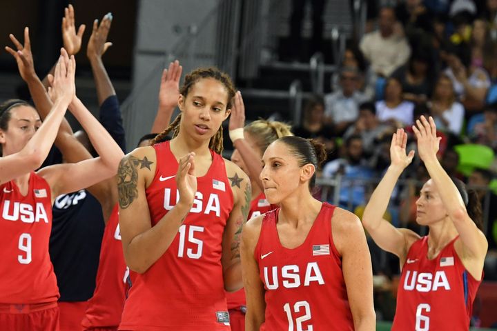 L'équipe américaine féminine de basketball 