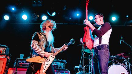 Le groupe Eagles of Death Metal en concert  à Leeds, en Angleterre (31 octobre 2015)
 (Danny Payne / Sipa)