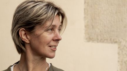 Portrait de Sandrine Collette, à Paris. (OLIVIER CULMANN)