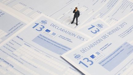 Des d&eacute;clarations de revenus pour l'ann&eacute;e 2013. (MAXPPP)