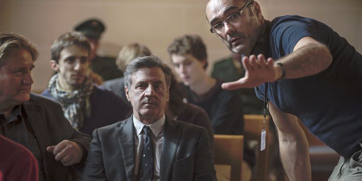 Daniel Auteuil (André Bamberski) et le réalisateur Vincent Garenq
 (LGM CINEMA / Guy Ferrandis)