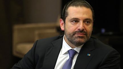 Le Premier ministre libanais, Saad Hariri, à Sochi (Russie), le 13 septembre 2017. (KREMLIN PRESS CENTRE / ANADOLU AGENCY / AFP)