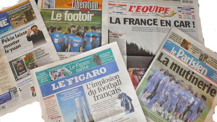 La presse française n'est pas tendre avec les Bleus