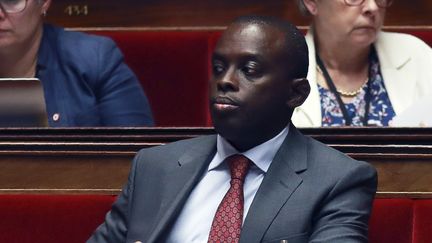 Le député LREM Jean-François Mbaye à l'Assemblée nationale le 27 juillet 2017. (JACQUES DEMARTHON / AFP)