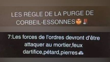 Les appels à la violence ont été diffusés sur les réseaux sociaux. (CAPTURE D'ECRAN TWITTER)