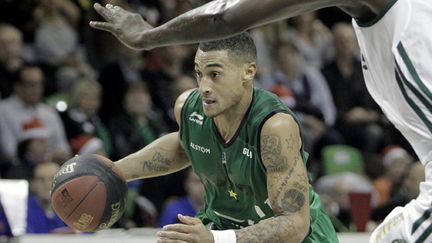 Edwin Jackson (ASVEL-CSP Limoges) n'a pu empêcher la défaite de son équipe pour son dernier match (MAXIME JEGAT / MAXPPP)