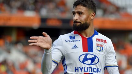 L'attaquant de Lyon Nabil Fékir. (LOIC VENANCE / AFP)