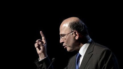 Pierre Moscovici, directeur de la campagne, pourrait se retrouver à Bercy ou aux affaire étrangères. (JEFF PACHOUD / AFP)