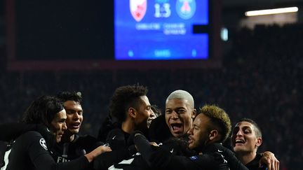 Le PSG qualifié pour les 8es de finale de la Ligue des Champions (ANDREJ ISAKOVIC / AFP)