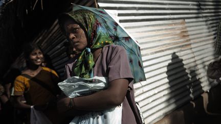 &nbsp; (Camp de réfugiés par la guerre civile au Sri Lanka © Maxppp)