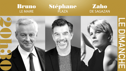 "20h30 le dimanche" avec Bruno Le Maire, Stéphane Plaza et Zaho de Sagazan (20H30 LE DIMANCHE)