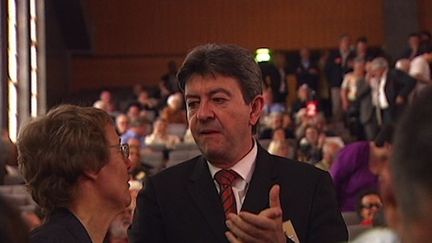 Jean-Luc Mélenchon candidat du Front de Gauche (France 2)