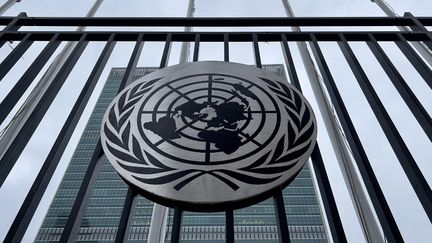 Le siège de l'Organisation des Nations unies, à New York, le 15 août 2022. (DANIEL SLIM / AFP)