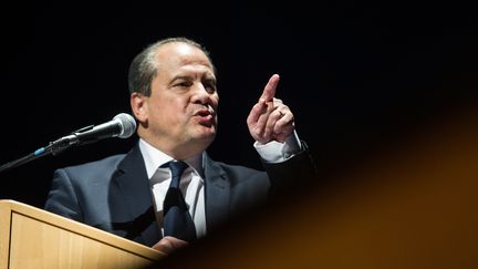 Jean-Christophe Cambadélis, le Premier secrétaire du PS, le 8 décembre 2015 à Audincourt (Doubs). (SEBASTIEN BOZON / AFP)