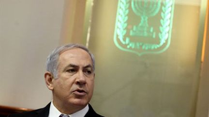 Le Premier ministre Benjamin Netanyahu le 10/10/10 (AFP Gali Tibbon-Pool)