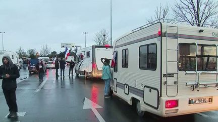 "Convoi de la liberté" : les manifestants en route pour Bruxelles  (FRANCE 2)