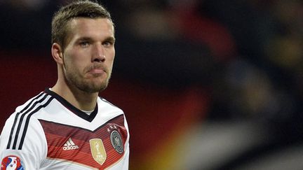 Le joueur allemand Lukas Podolski