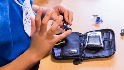 La trousse inncontournable pour vérifier son taux de glycémie. (BURGER / PHANIE)