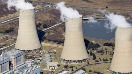 Centrale électrique à charbon de Lethabo en Afrique du Sud (Photo AFP/Richard Du Toit)