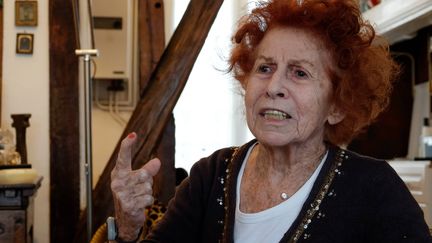 Marceline&nbsp;Loridan-Ivens&nbsp;est décédée à Paris mardi 18 septembre à 90 ans (DANIEL FOURAY / MAXPPP)