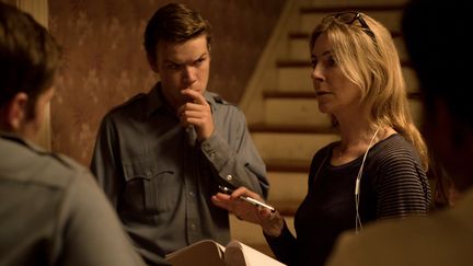 Kathryn Bigelow sur le tournage de Detroit (FRANCOIS DUHAMEL Mars Distribution)