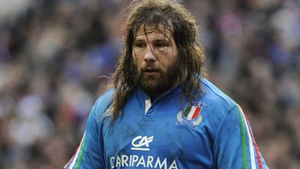 Le joueur italien Martin Castrogiovanni