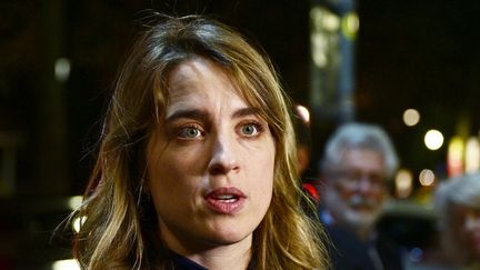 L'actrice Adèle Haenel au festival international de Vienne (Autriche), le 24 octobre 2019. (HANS PUNZ / APA-PICTUREDESK)