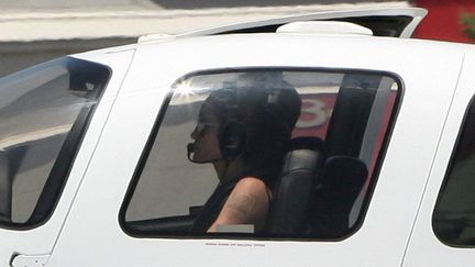  (Angelina Jolie sait déjà piloter © MaxPPP)