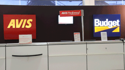 &nbsp; (Avis, Europcar et Hertz ont refusé de revoir leurs pratiques commerciales sur internet © Maxppp)