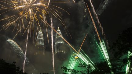 C'est au tour de Kuala Lumpur, en&nbsp;Malaisie, de passer en 2018. (ALEXANDRA RADU / ANADOLU AGENCY / AFP)