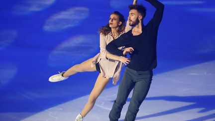 Gabriella Papadakis et Guillaume Cizeron (CHARLY TRIBALLEAU / AFP)