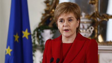 &nbsp; (Pour le premier ministre écossais Nicola Sturgeon, l'option d'un second référendum d'indépendance est "sur la table"  ©Maxppp)