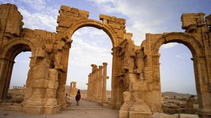 &nbsp; (L'Arc de triomphe de Palmyre - ici en 2010 - a lui aussi détruit par Daech)