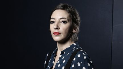 La journaliste Nadia Daam, le 22 janvier 2018 à Paris. (BRUNO COUTIER / AFP)