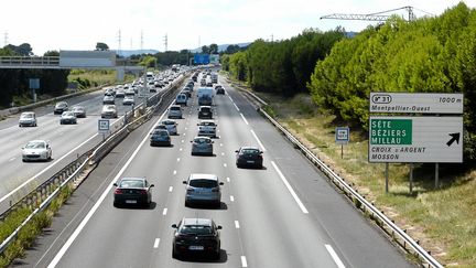 &nbsp; (L'autoroute A9, à la hauteur de Montpellier. © MaxPPP /)