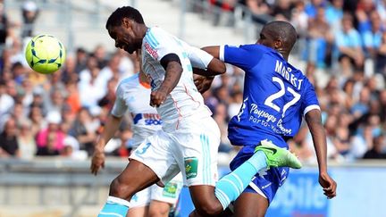 Nkoulou (Marseille) face à Modeste (Bastia)