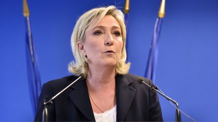 &nbsp; (Marine Le Pen attaque la gauche et la droite après les différents attentats © ALAIN JOCARD / AFP)