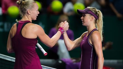 Kiki Bertens et Elina Svitolina  (ROB PRANGE / SPAINDPPI)